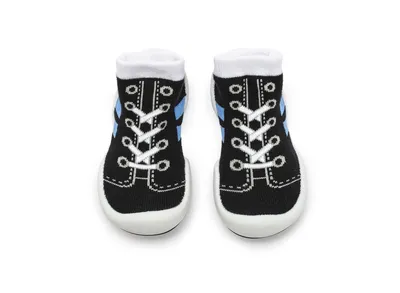Komuello Infant Boys Breathable Washable Non-Slip Sock Shoes Runner