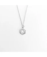 sanctuaire Sanctuary Project by Geo Charm Necklace Silver