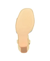 Nine West Women's Irna Tapered Heel Open Toe Dress Sandals