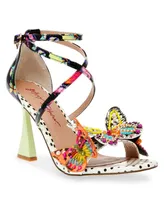 Betsey Johnson Women's Trudie Butterfly Strappy Dress Sandals