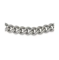 Chisel Stainless Steel 23.5 inch Curb Chain Necklace