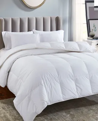 Luxury Down Comforter - Soft & Fluffy All-Season 650+ Fill Power, 54 Oz Fill Weight Natural Down Duvet Insert by California Design Den-King