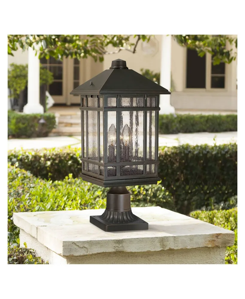 Kathy Ireland Sierra Craftsman Mission Outdoor Wall Light Fixture