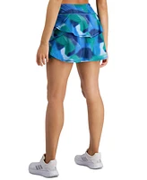 Id Ideology Women's Printed Flounce Skort, Created for Macy's