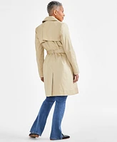 Style & Co Women's Classic Trench Coat, Created for Macy's