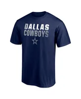 Men's Fanatics Navy Dallas Cowboys Team Fade Out T-shirt