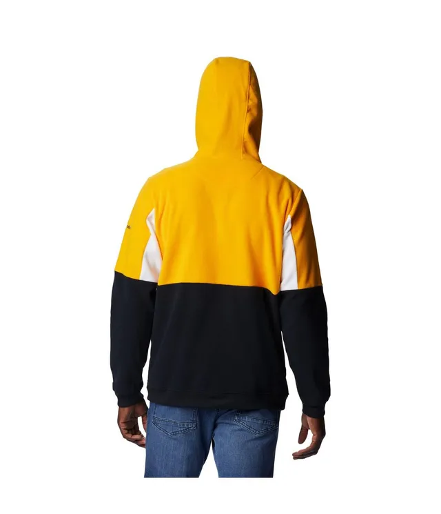 Columbia Men's Columbia Black Iowa Hawkeyes Lodge Quarter-Zip Hoodie