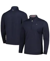 Men's Puma x Arnold Palmer Collection Navy Arnold Palmer Invitational Castle Cloudspun Quarter-Zip Top