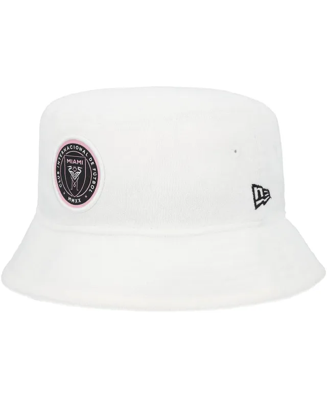 New Era Men's New Era White Inter Miami Cf Logo Bucket Hat | Hawthorn Mall
