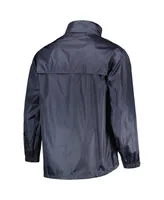 Men's Dunbrooke Graphite Washington Commanders Circle Sportsman Waterproof Packable Lightweight Full-Zip Jacket