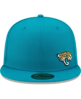 Men's New Era Teal Jacksonville Jaguars Flawless 59FIFTY Fitted Hat