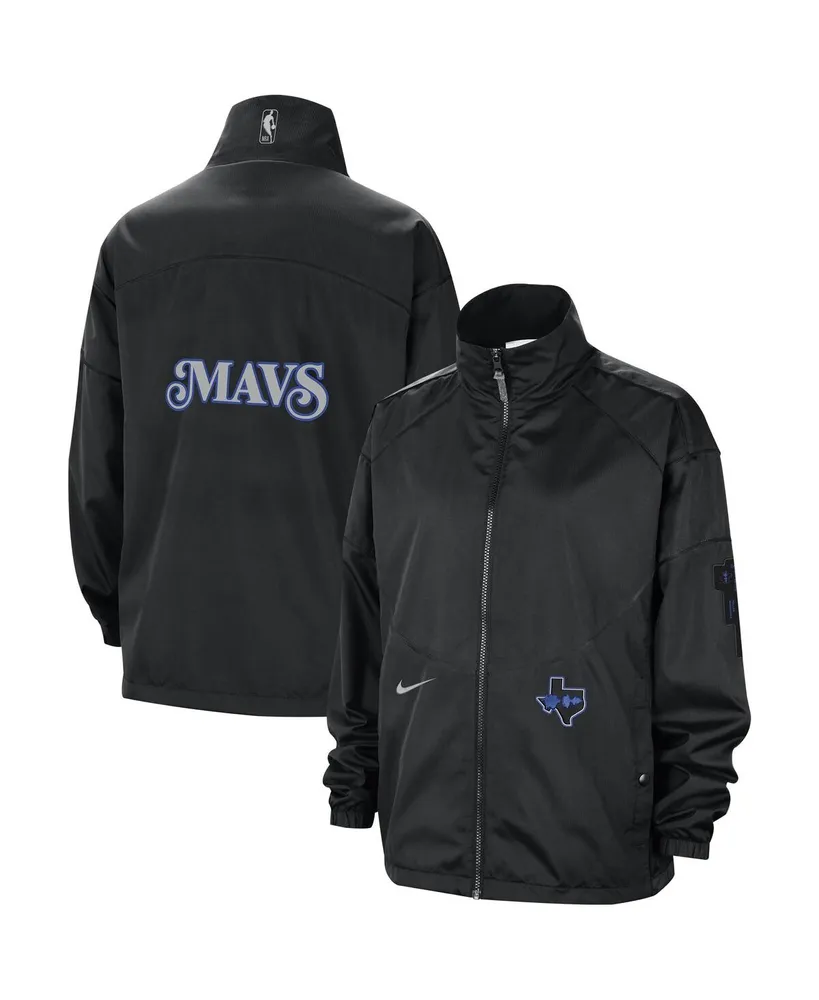 Women's Nike Black Dallas Mavericks 2023/24 City Edition Courtside Swoosh Fly Full-Zip Jacket