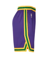 Men's Nike Purple Utah Jazz 2023/24 Classic Edition Hardwood Classics Performance Swingman Shorts