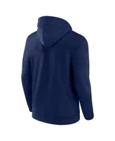 Men's Fanatics Navy Tennessee Titans Offensive Lineup Hoodie Full-Zip