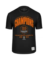 Big Boys Original Retro Brand Black Houston Dynamo Fc 2023 Lamar Hunt U.s. Open Cup Champions T-shirt