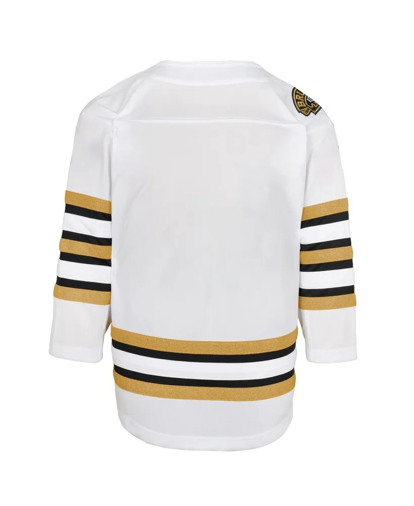 Big Boys White Boston Bruins 100th Anniversary Premier Jersey