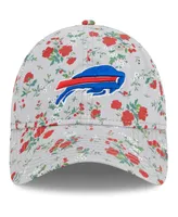 Women's New Era Gray Buffalo Bills Bouquet 9TWENTY Adjustable Hat