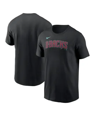 Men's Nike Black Arizona Diamondbacks Wordmark T-shirt