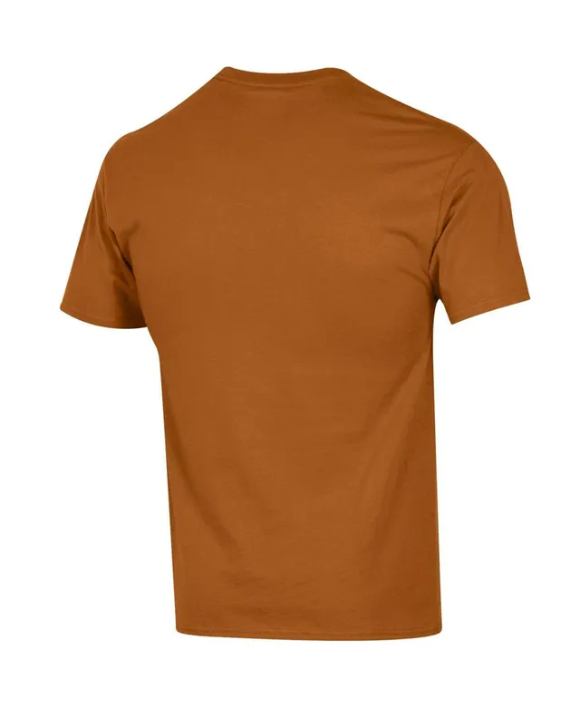 brown and orange shirt