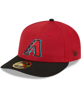 Men's New Era Red, Black Arizona Diamondbacks Home Authentic Collection On-Field Low Profile 59FIFTY Fitted Hat