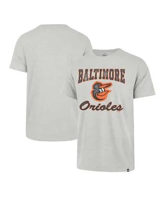 Men's '47 Brand Heather Gray Baltimore Orioles Sandy Daze Franklin T-shirt