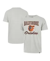 Men's '47 Brand Heather Gray Baltimore Orioles Sandy Daze Franklin T-shirt