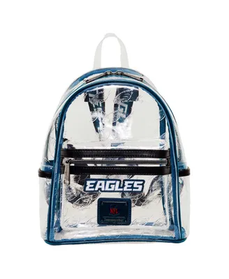 Men's and Women's Loungefly Philadelphia Eagles Clear Mini Backpack