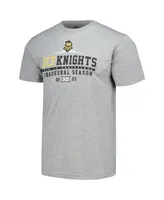 Men's Heather Gray Ucf Knights Inaugural Big 12 Schedule T-shirt