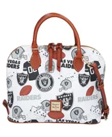 Women's Dooney & Bourke Las Vegas Raiders Gameday Zip Zip Satchel