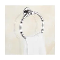 Stainless Steel Towel Ring Holder Hanger Polished Chrome Wall Mounted Bathroom Home Hotel