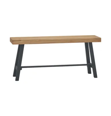Bench 43.3" Solid Wood Teak