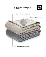 Cozy Tyme Fabumi Weighted Blanket 20 Pound King Size