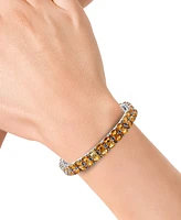 Effy Amethyst Tennis Bracelet (25-1/3 ct. t.w.) Sterling Silver. (Also available Citrine & Blue Topaz)