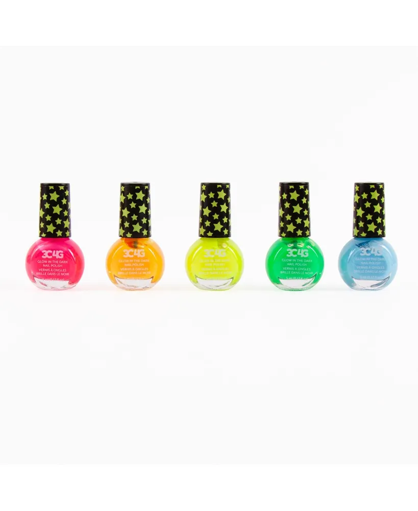 3C4G 5 Pack Glow in The Dark Nail Polish