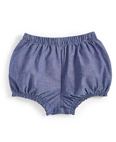 First Impressions Baby Girls Chambray Bloomer Shorts, Created for Macy's