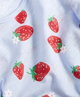 First Impressions Baby Girls Strawberry Garden T-Shirt, Created for Macy's