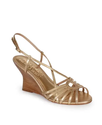 Paula Torres Shoes Women's Hanna Strappy Wedge Sandal