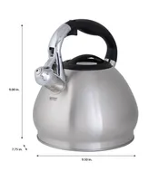 Kitchen Details 10 Cup Stainless Steel Tea Kettle