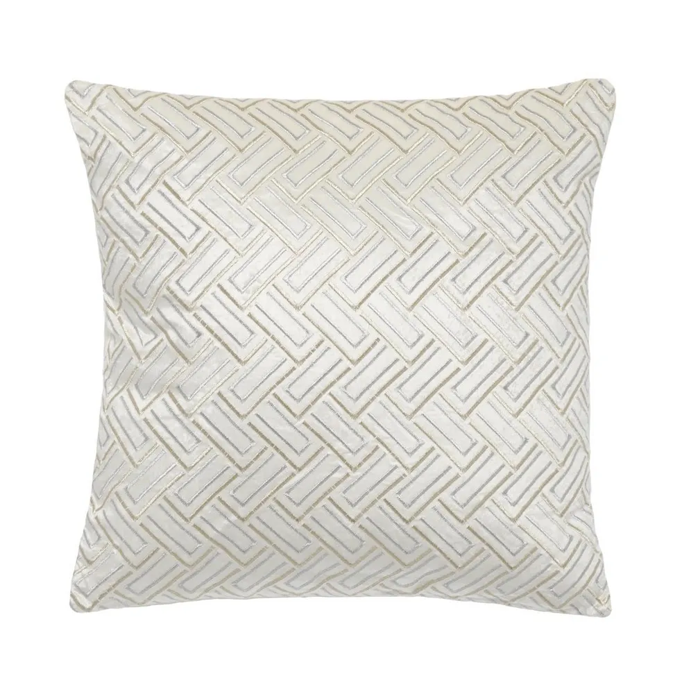 Safavieh Metallic 18" x 18" Pillow