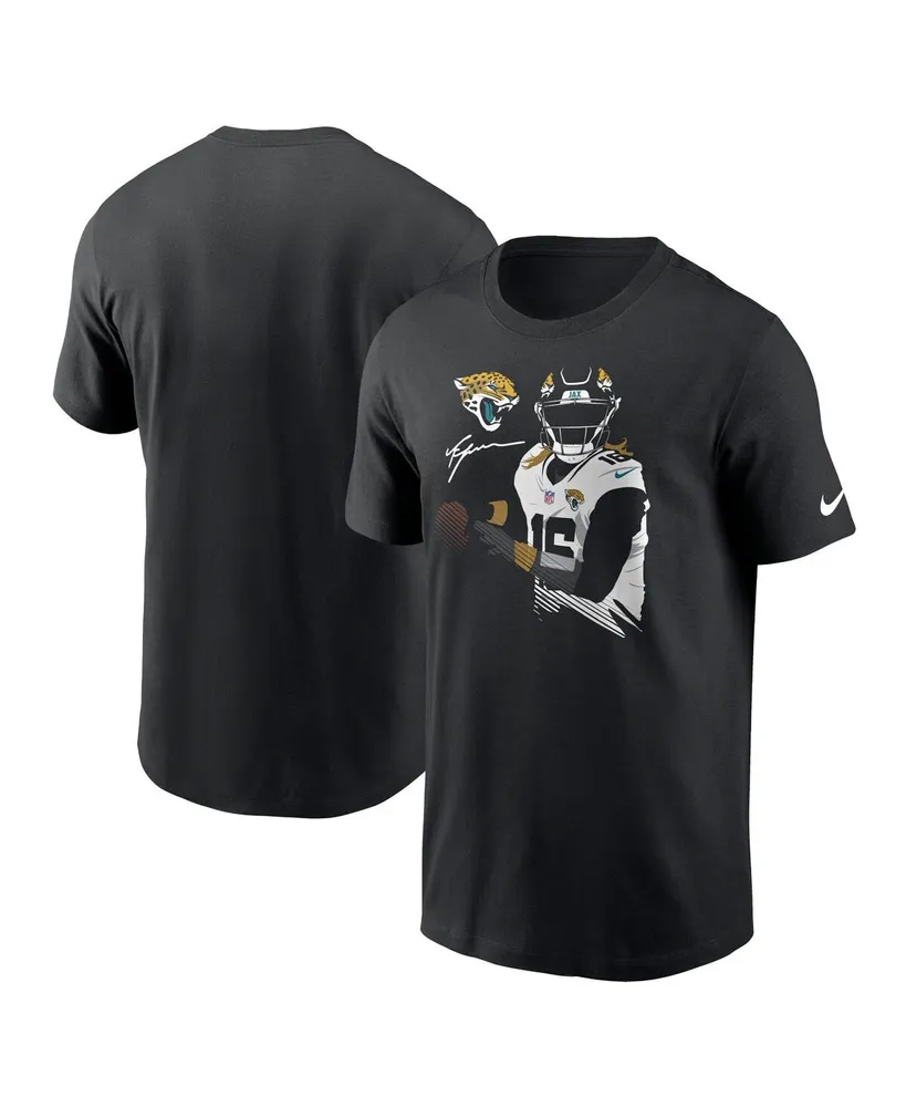 Men's Nike Trevor Lawrence Black Jacksonville Jaguars Player Graphic T-shirt