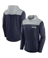 Men's Nike Navy Seattle Seahawks Fan Gear Pullover Hoodie