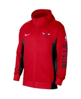 Men's Nike Red Chicago Bulls 2023/24 Authentic Showtime Full-Zip Hoodie