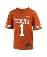 Big Boys Nike #1 Texas Longhorns 1st Armored Division Old Ironsides Untouchable Football Jersey