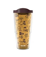 Tervis Yellowstone Not My First Rodeo Made in Usa Double Walled Insulated Tumbler Travel Cup Keeps Drinks Cold & Hot, 24oz, Classic