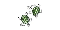 Brightly Colored Turtle Cufflinks