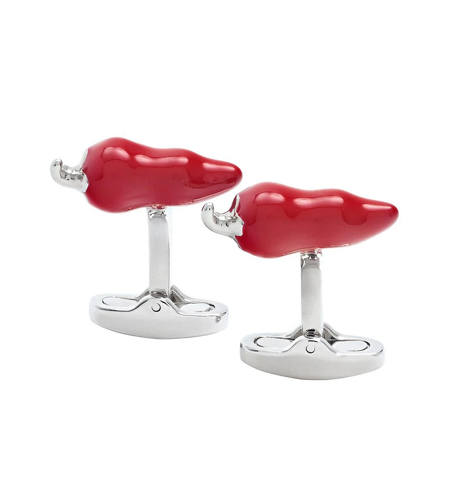 Red Chili Pepper Cufflinks