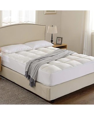 Cheer Collection Ultra Soft Mattress Topper | Silky Smooth and Plush Hypoallergenic Mattress Pad King