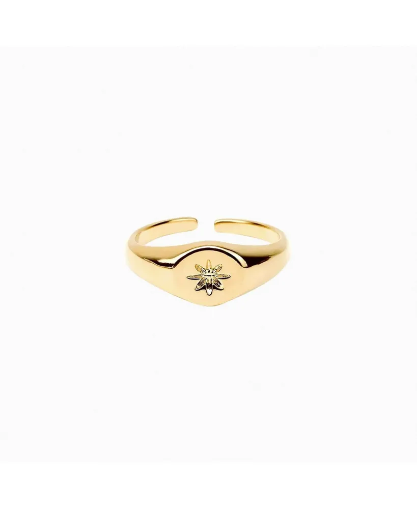 Eugene Adjustable Signet Ring