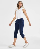 Style & Co Women's Mid-Rise Comfort Waist Capri Pants, Exclusively at Macy's