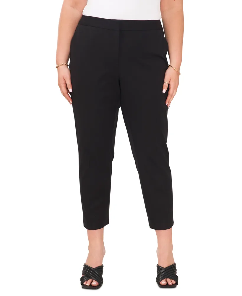 Vince Camuto Plus Cropped Slim Leg Pants